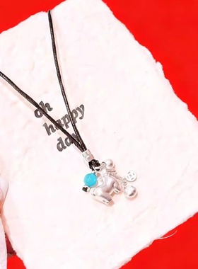 香港正生纯银999足银小马柿子钱币吊坠项链本命年生肖款2026年款