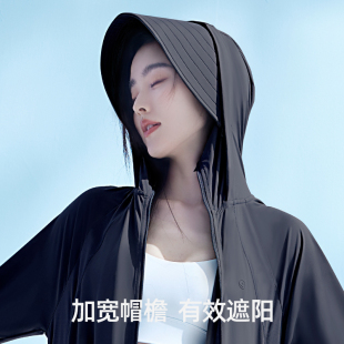 小野和子长袍款防晒衣女款外套