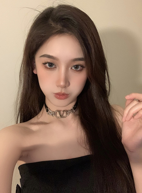 BXA暗黑风性感项圈欧美女高级