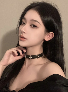 BXA十字架choker项圈女项链