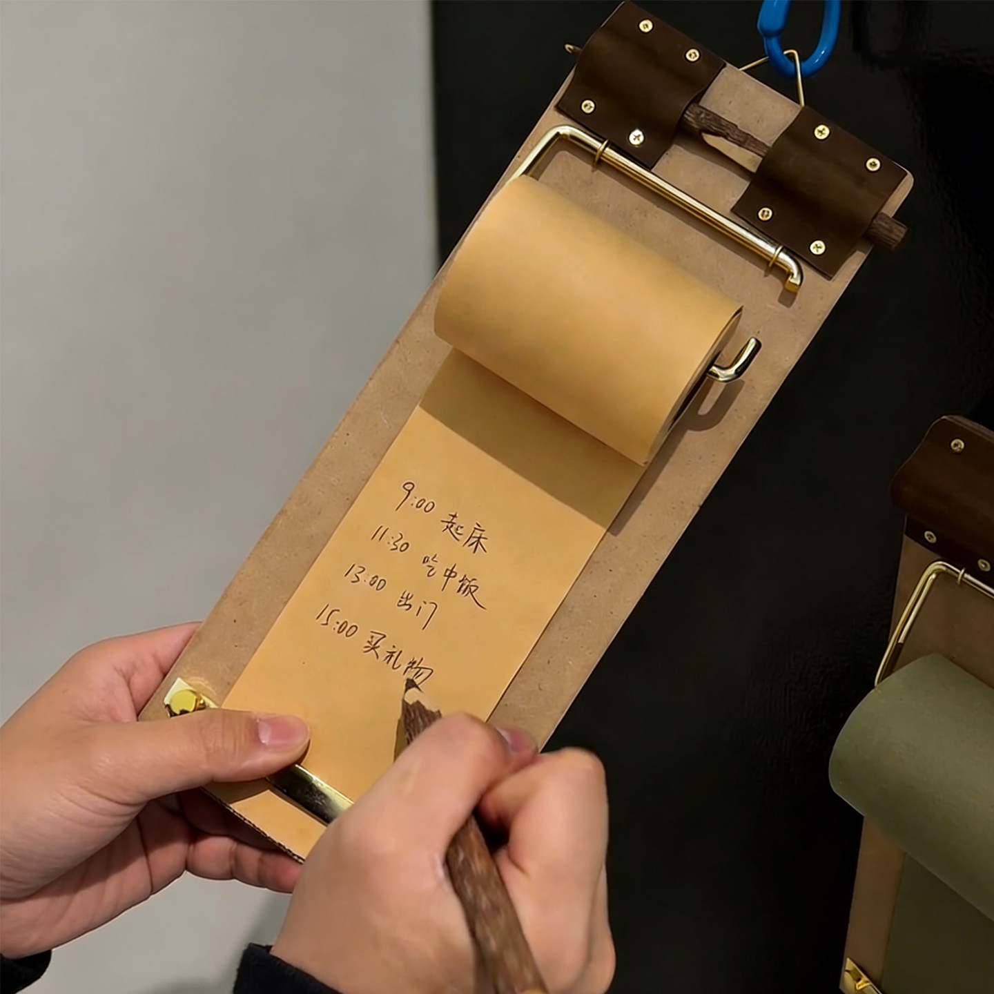 复古手账便签高颜值可撕多功能便签夹板票据收纳菜单活页夹装饰,淘宝优惠券,粉丝福利购,淘宝优惠卷