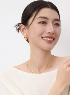 OUBIYABI欧比雅比焦点满天星项链手链耳饰耳环耳圈轻奢礼物衣橱