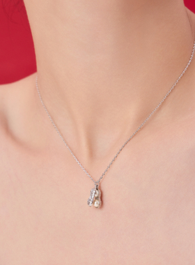 【所有姐姐的衣橱直播间】OUBIYABI欧比雅比好柿花生花朵吊坠项链