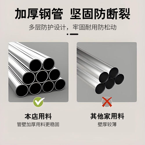 多功能引体向上室内单杠健身家用墙体双杠侧梁家庭健身器材 - 图1