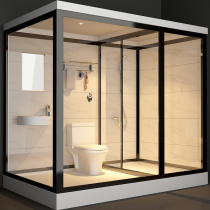 Overall bathroom shower room one-piece toilet indoor bath room Shower Room Integrated Bathroom house Rural home