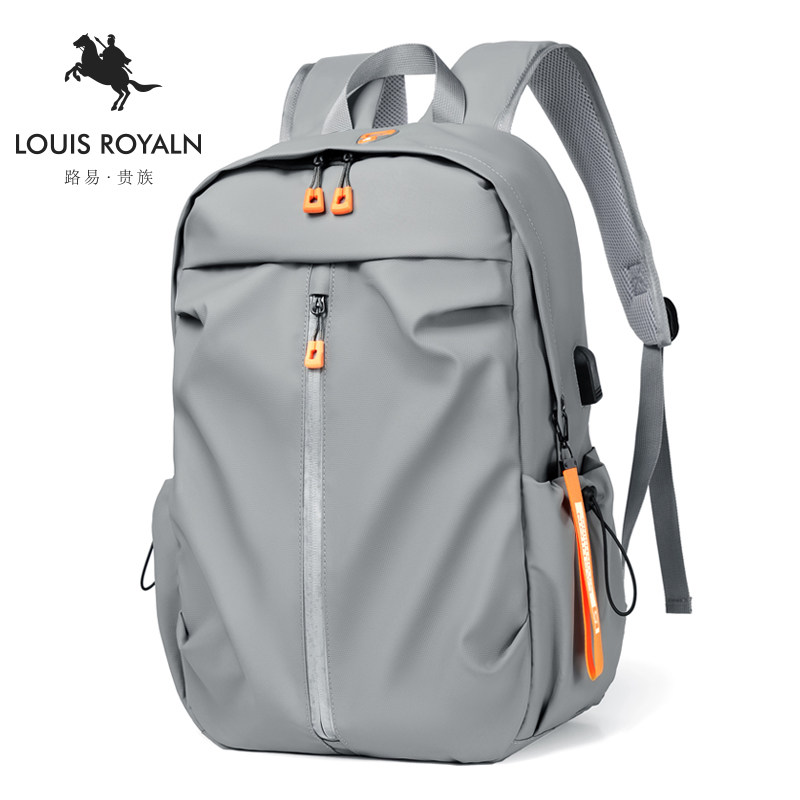 路易贵族潮流出差旅行大容量双肩包 路易贵族铭尊双肩背包