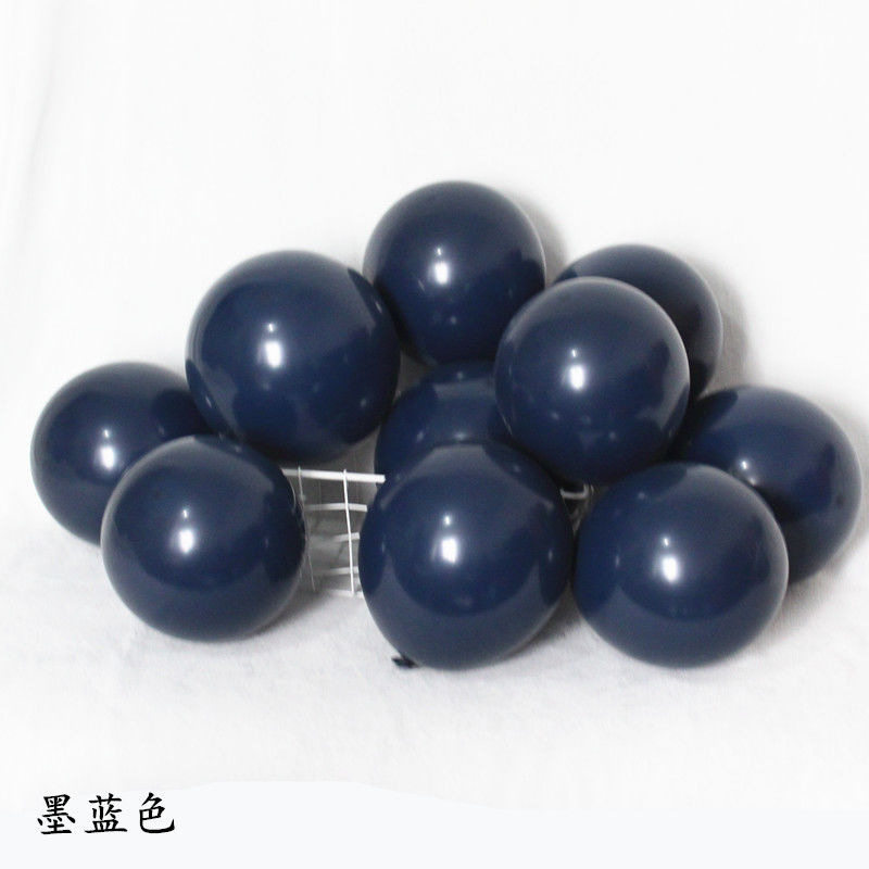 加厚金属色灰色墨蓝色气球ins生日结婚求婚布置装饰网红气球加厚,淘宝优惠券,粉丝福利购,淘宝优惠卷