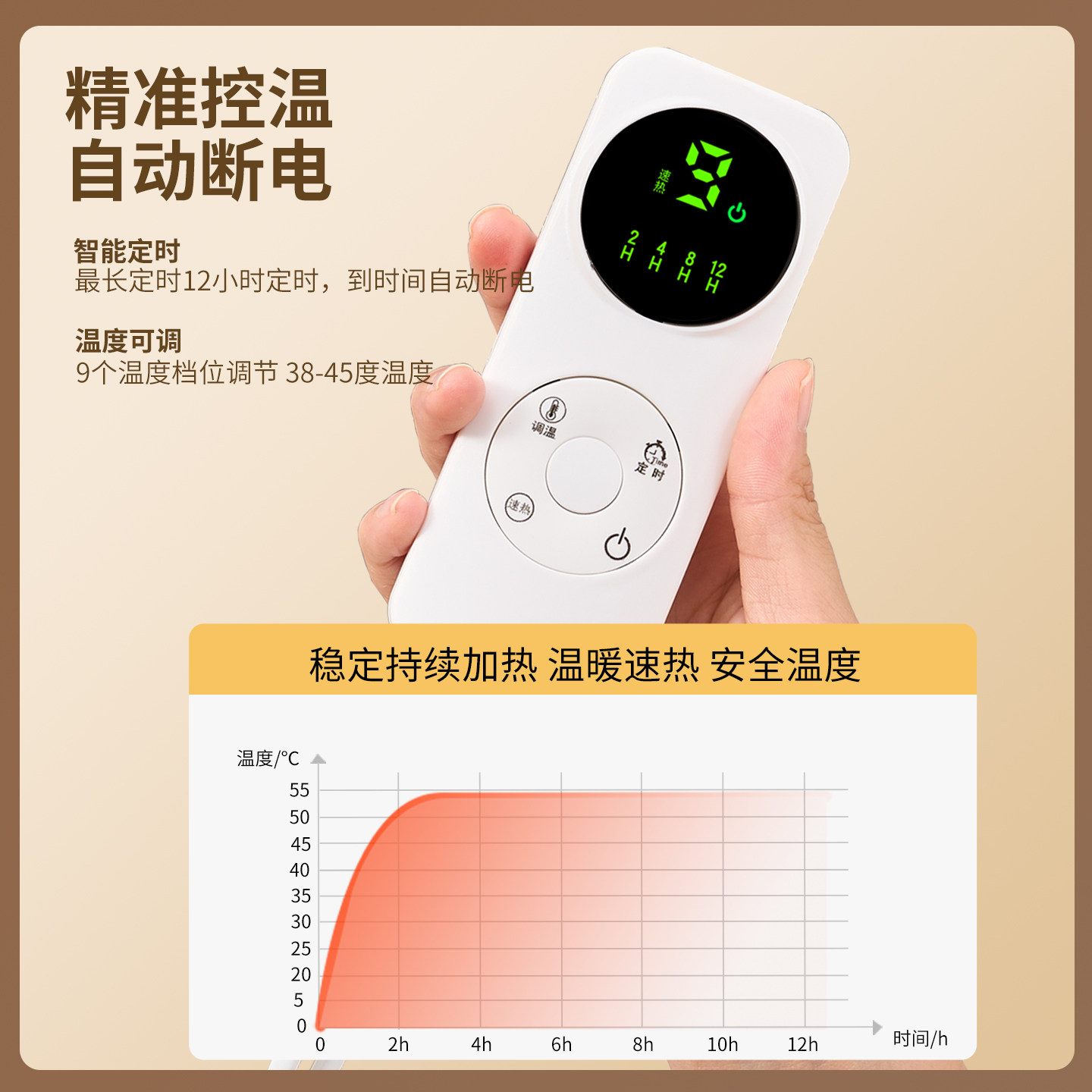 加热坐垫靠背一体办公室椅垫久坐暖腰屁股垫电发热加热垫取暖座椅,淘宝优惠券,粉丝福利购,淘宝优惠卷