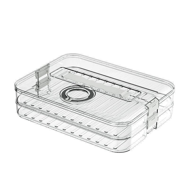 饺子盒多层 冷冻专用速冻馄饨水饺带计时器收纳 大容量冰箱收纳盒,淘宝优惠券,粉丝福利购,淘宝优惠卷