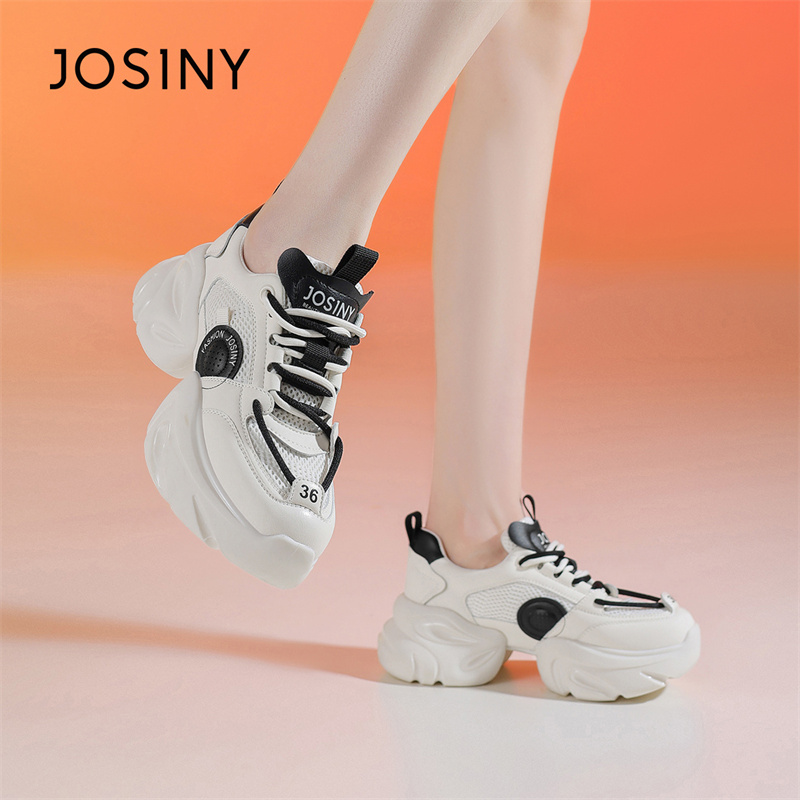 卓诗尼黑武士老爹鞋女款2024新款夏季鞋子厚底小个子增高鞋运动鞋 - 图1