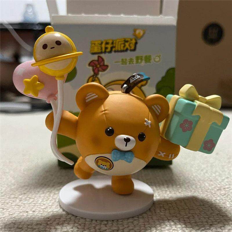 蛋仔派对手办蛋仔派对盲盒一起去野餐系列手办公仔游戏周玩潮玩具礼物摆件国版