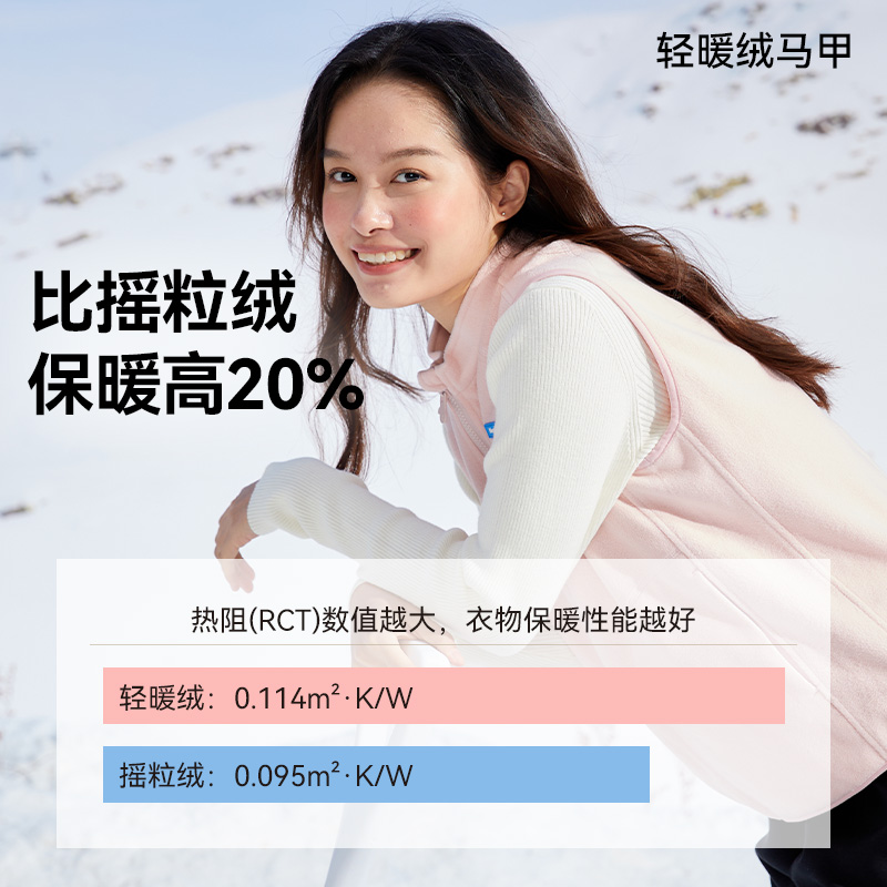 HeyBetter儿童平板绒马甲背心轻暖绒保暖男女童内搭外穿春季上衣