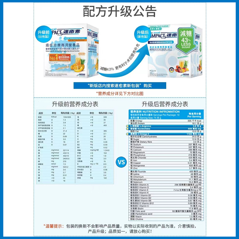 【自营】雀巢健康科学速愈素10袋/盒放化疗副作用术后营养品6盒装 - 图2