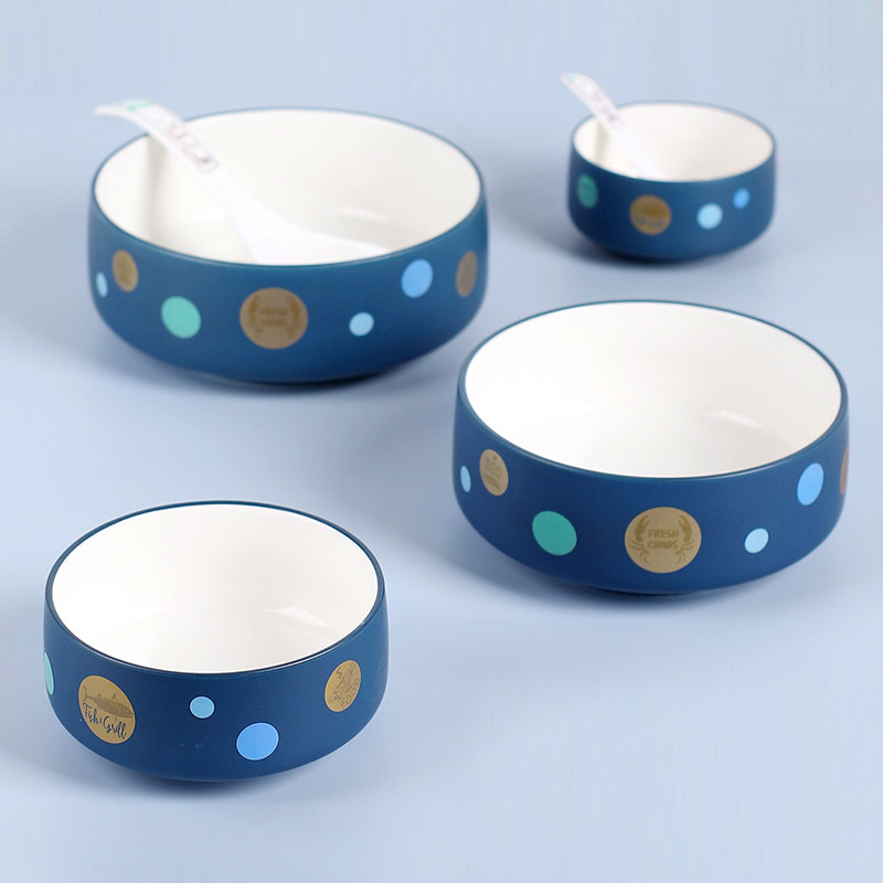 饭盘深菜盘常用米饭碗创意碗盘碟子蒸鱼盘2021家用陶瓷盘子碗套装,淘宝优惠券,粉丝福利购,淘宝优惠卷