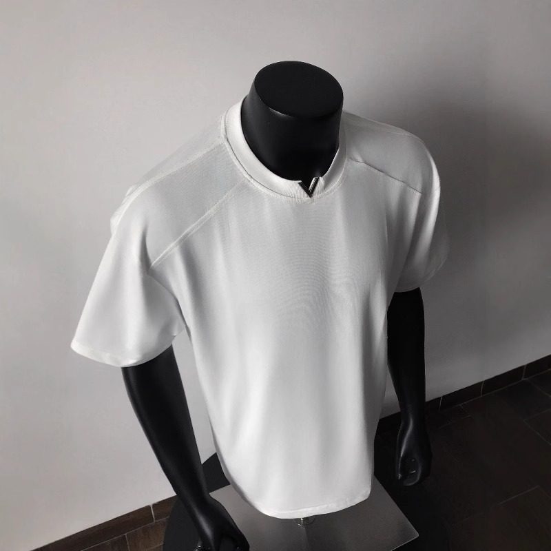 特大码300斤黑色cleanfit正肩短袖男夏季美式重磅T恤金属V领半袖2,淘宝优惠券,粉丝福利购,淘宝优惠卷