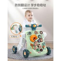 Baby school walker 1 1 3 year old baby armchair Trolley Trolley Children Toys walking anti-side tipping cart
