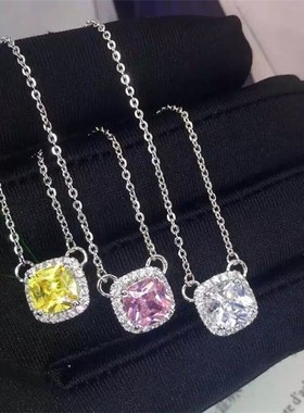 糖果肥方轻奢百搭公主项链