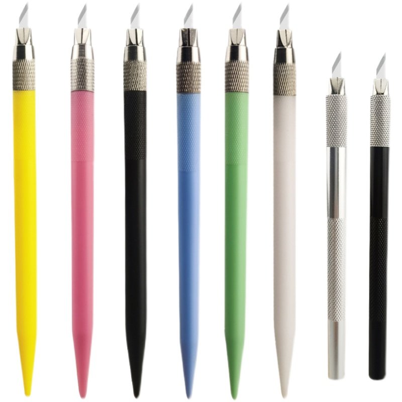 手工雕刻刀橡皮章剪纸手帐模型学生美术小清新合金金属笔刀片套装,淘宝优惠券,粉丝福利购,淘宝优惠卷