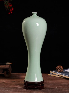 陶瓷美人瓶景德镇装饰摆件
