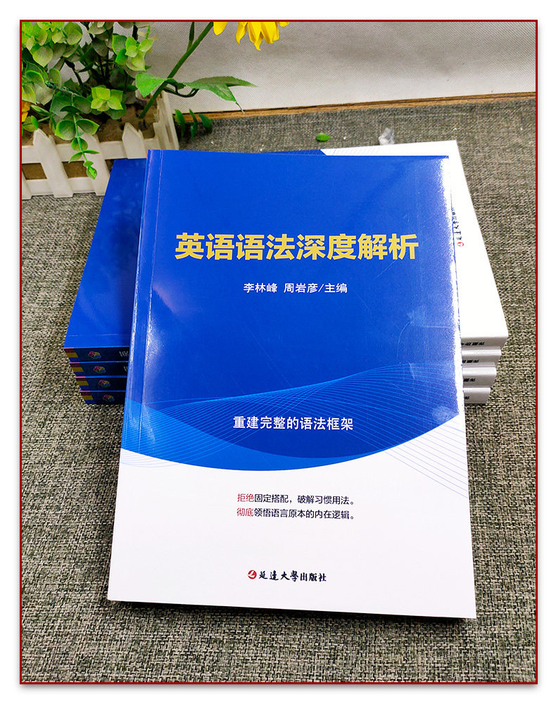 英语语法深度解析 李林峰 周岩彦 高考四六级考研自考教学参考快速扫清语法障碍大幅度提升阅读写作能力英语框架英语思维 2023版