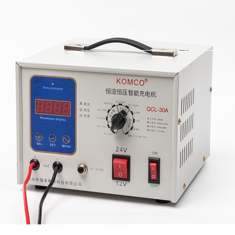 KOMCO启停agm电瓶12V24V纯铜智能修复汽车船用电瓶通用自动充电器 - 图2