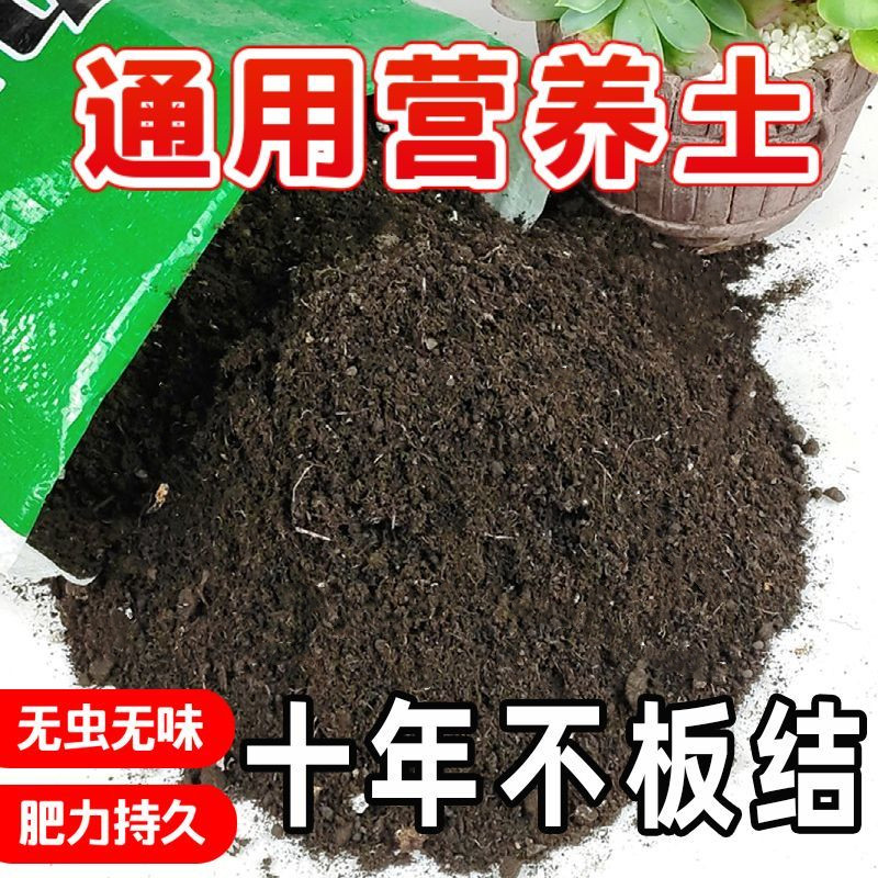 营养土养花专用通用型土壤种植土花土蔬菜专用种菜有机土黑土泥土 - 图0