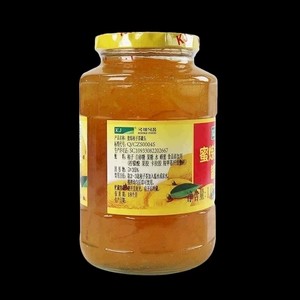 KJ蜂蜜柚子茶果酱1.05kg水果茶果酱果汁饮料冲饮