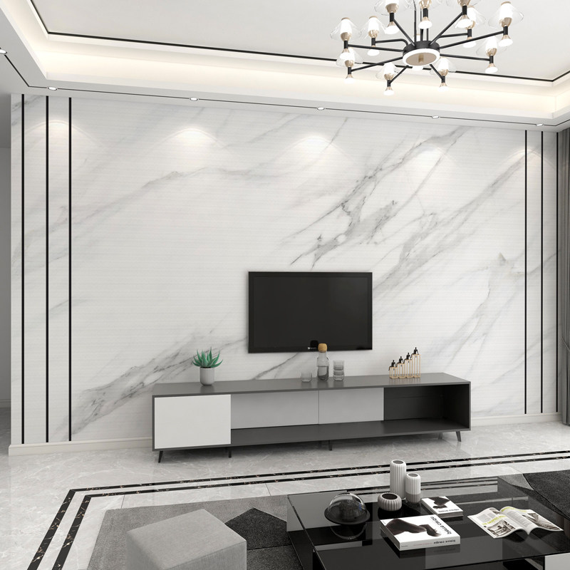 墙纸3D大理石纹现代简约电视背景墙壁布客厅壁纸装饰影视墙布壁画,淘宝优惠券,粉丝福利购,淘宝优惠卷