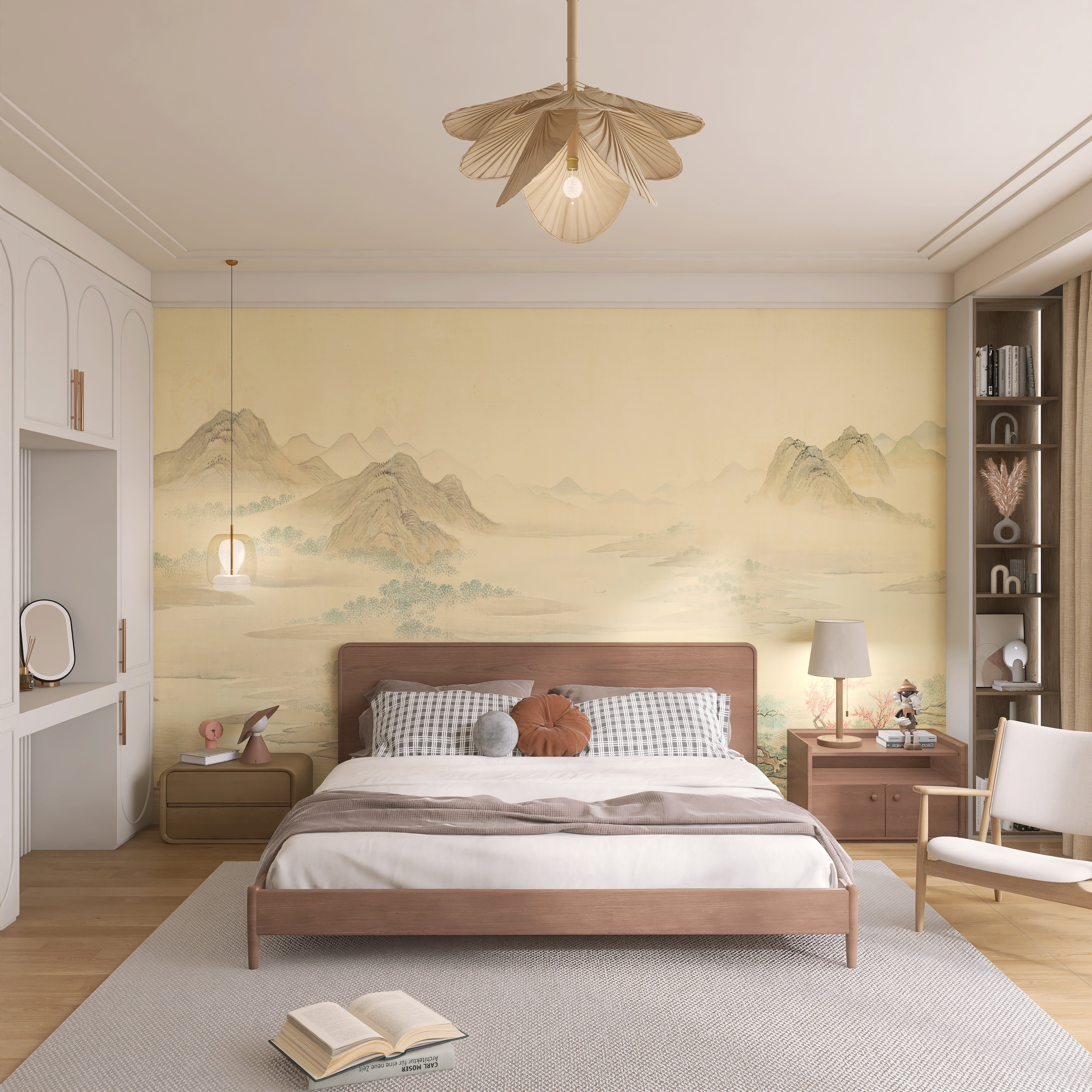 2026新款3D中式山水宋氏美学山水电视背景墙壁布茶室客厅墙纸壁画,淘宝优惠券,粉丝福利购,淘宝优惠卷