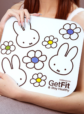 miffy米菲体重秤智能精准体重电子秤家用小型健身减肥专用测量仪