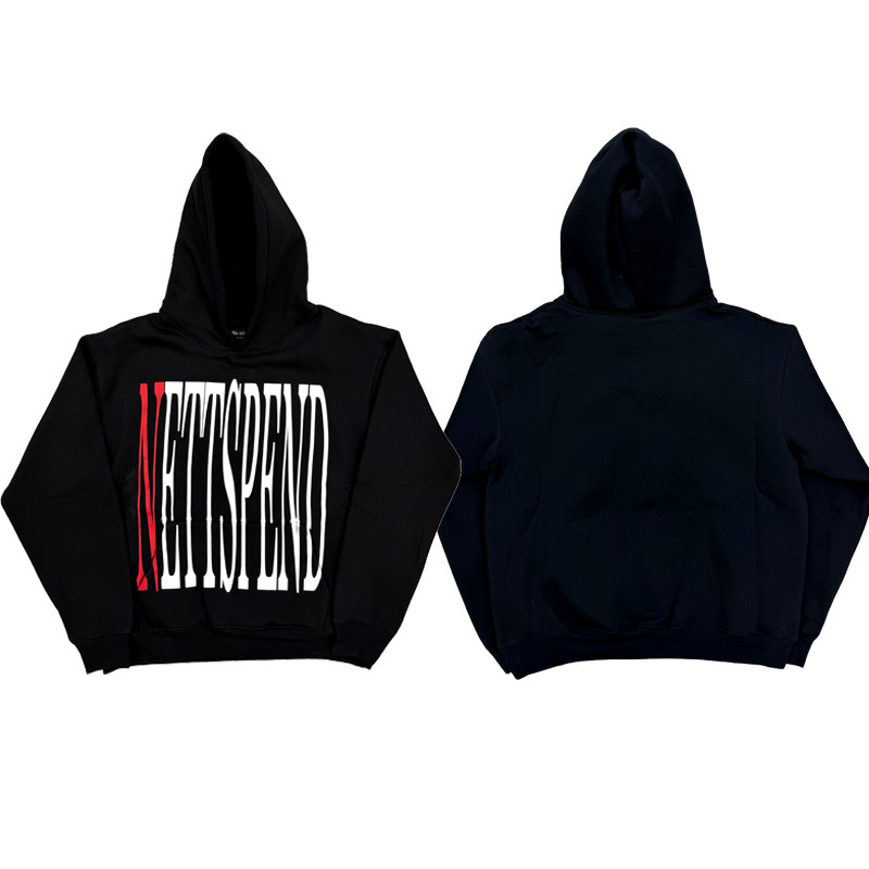 Nettspend aus tour vlone hoodie venue limited print hooded sweatshirt hoodie
