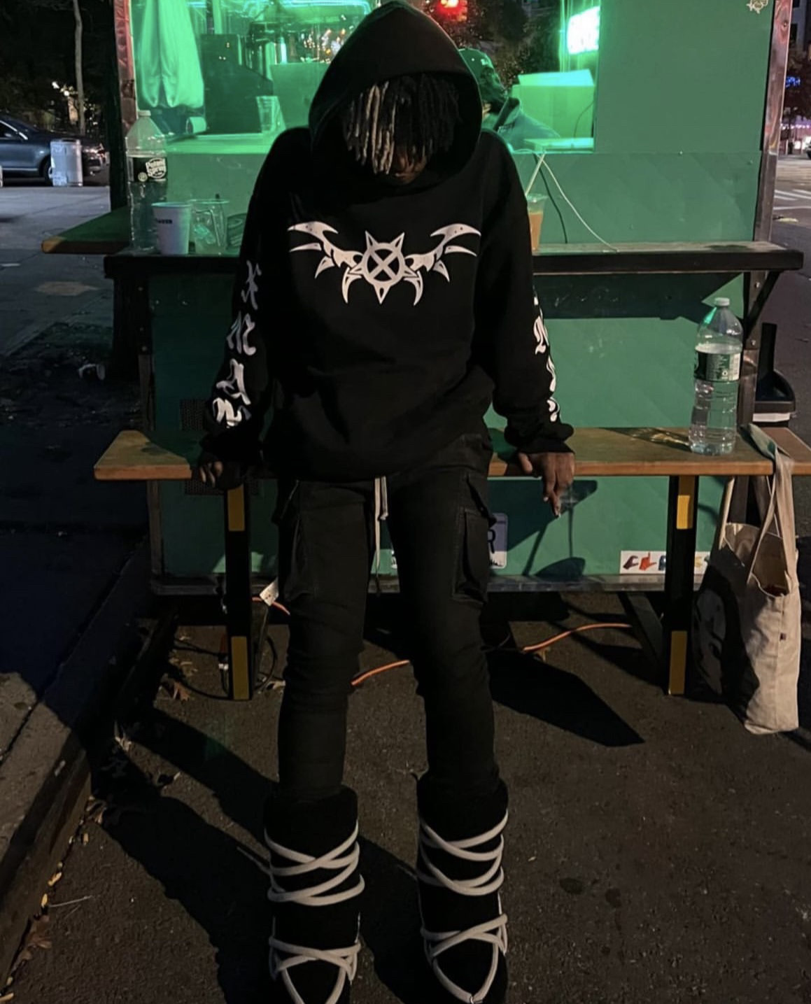 KK11KEN CARSON MERCH HOODIE foam three-dimensional printed hoodie sweatshirt