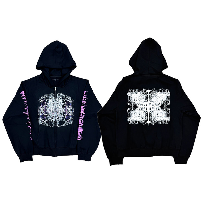 Ken Carson XPERIMENT ZIP-UP venue limited hooded sweatshirt jacket hoodie