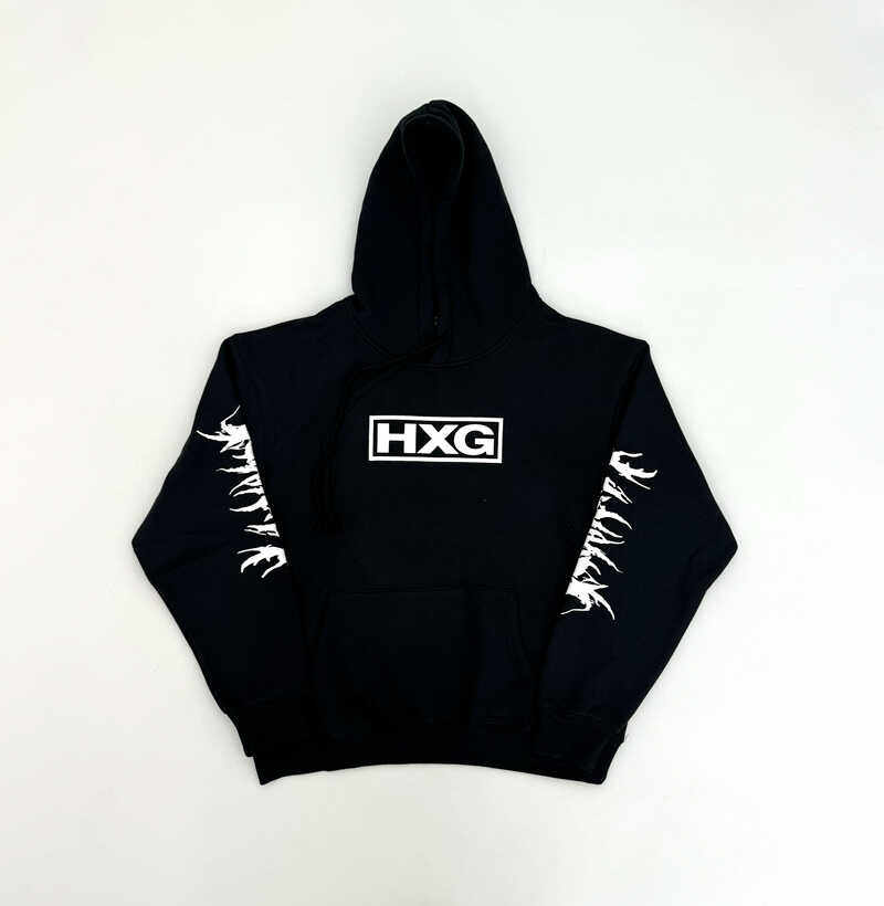 HXG Sleeve Graphic Hoodie – Opium Scene Style