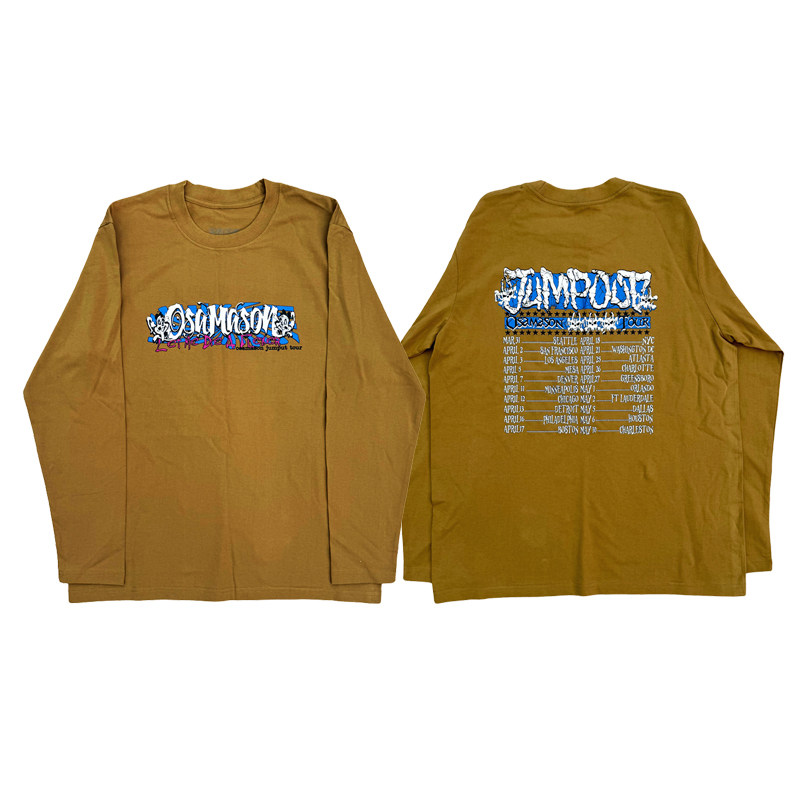 Osamason Jumpout Tour 2025 Long sleeve tshirt venue limited long sleeve T-shirt