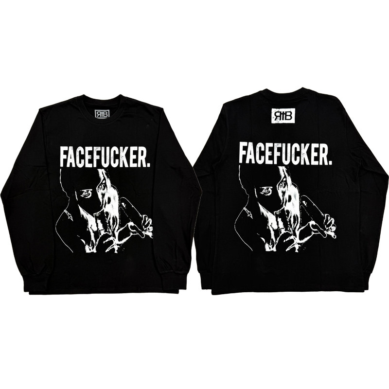 Che Rest In Bass Facefxcker Longsleeve Printed Long Sleeve T-Shirt