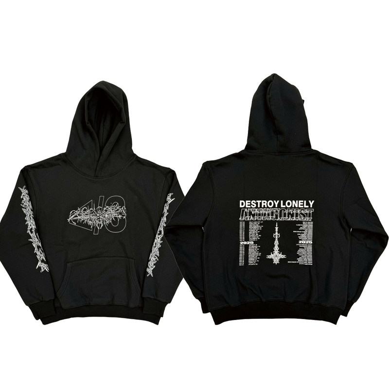 Destroy Lonely Antagonist2.0 Tour mech venue limited hooded sweatshirt