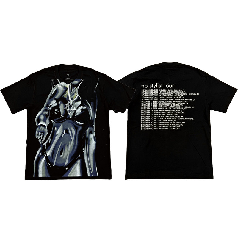 KK11 Destroy Lonely Bikini Girl Tour Tee venue limited all-over printed short-sleeved T-shirt