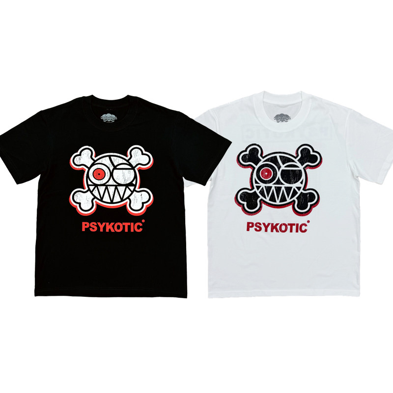 KK11 Osamason Psychotic Skull tee venue limited short-sleeved T-shirt