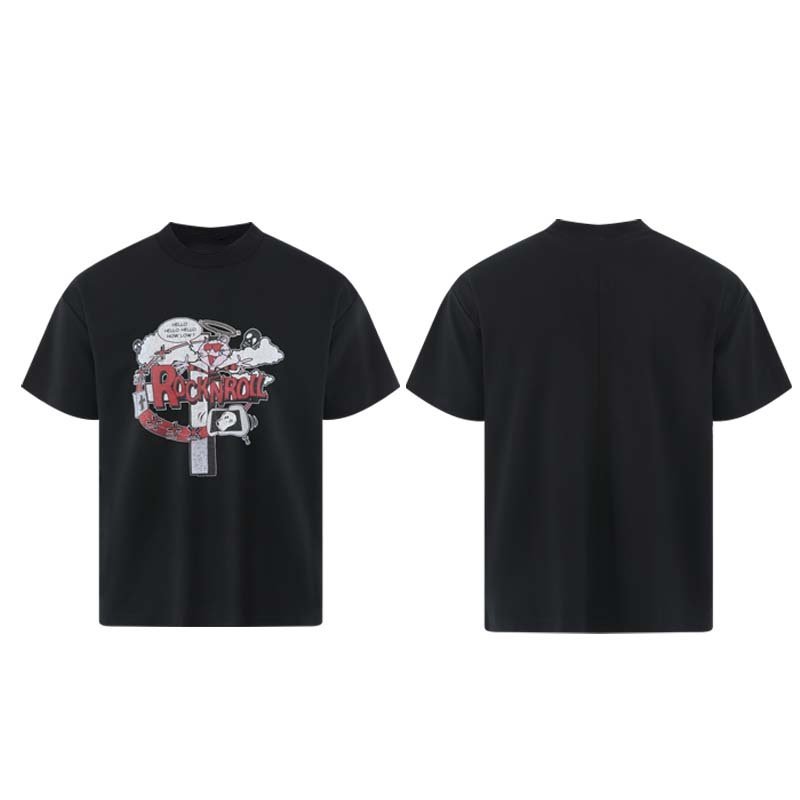 Number (N)ine Vintage Rare Rock N Roll Tshirt vintage printed short-sleeved T-shirt