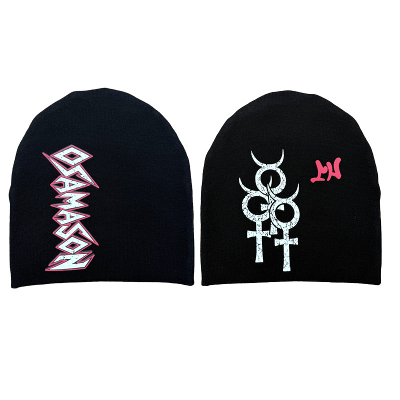KK11 osamason la exclusive skull beanie venue limited cold beanie hat