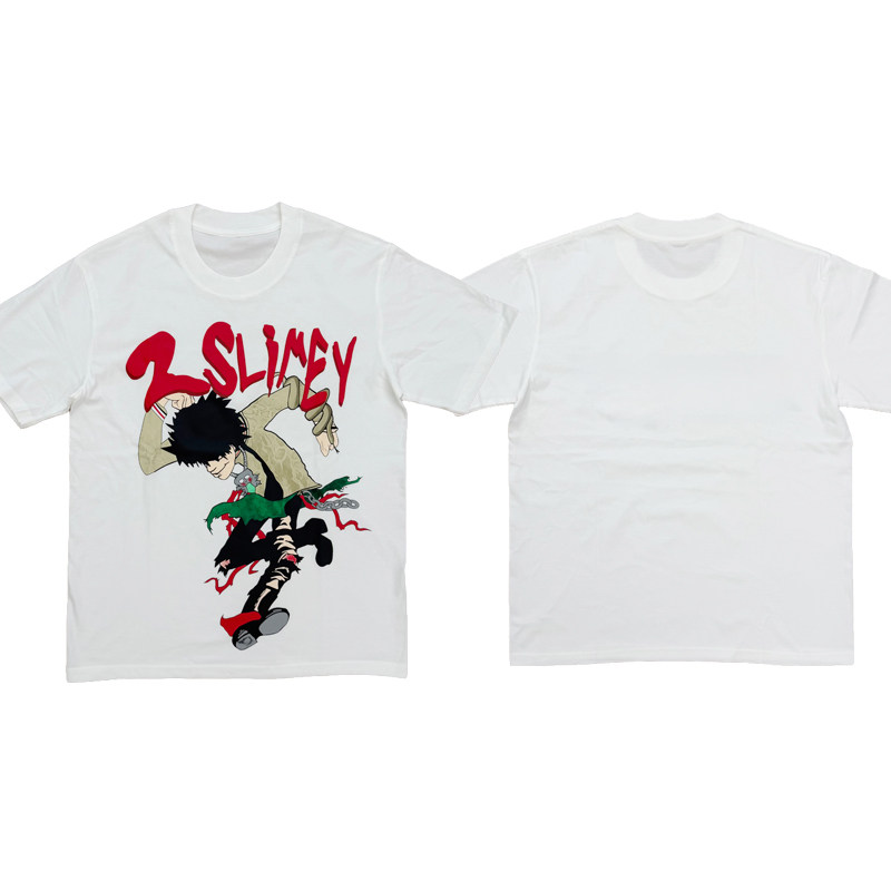 Circle Jerks 2Slimey Slimey Rabbit BLAT venue limited short-sleeved printed T-shirt