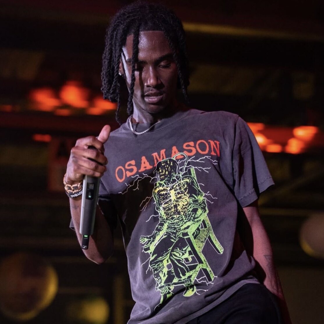 Osamason Charleston SC Exclusive Tee washed and distressed joint short-sleeved T-shirt