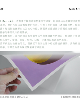 艺术家RachelPatrick馆藏级波普风复古柠檬客厅餐厅高级装饰画芯