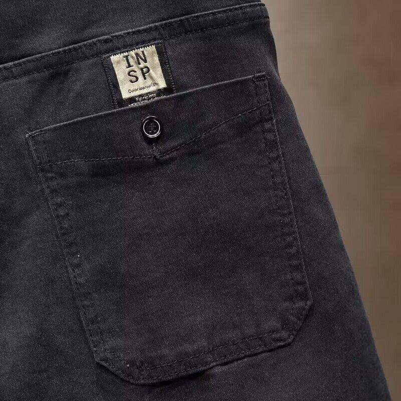 牛仔裤男潮牌弹力修身小脚2026春秋季新款潮流黑色休闲百搭长裤子,淘宝优惠券,粉丝福利购,淘宝优惠卷