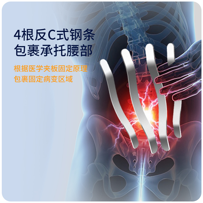 医用护腰带腰间盘劳损男女腰椎间盘突出固定器腰肌疼女士腰托腰围