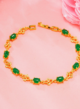 20-24.99元镀银仿碧玺沙金时尚