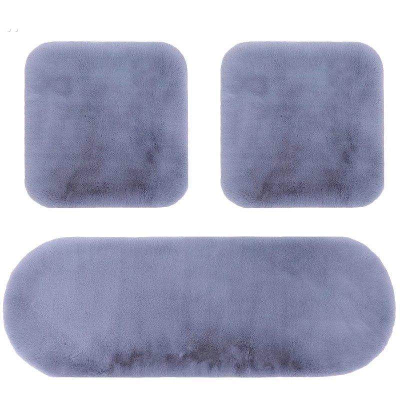 汽车坐垫冬季兔毛绒单座无靠背三件套羊毛短毛保暖防滑加厚通用垫,淘宝优惠券,粉丝福利购,淘宝优惠卷