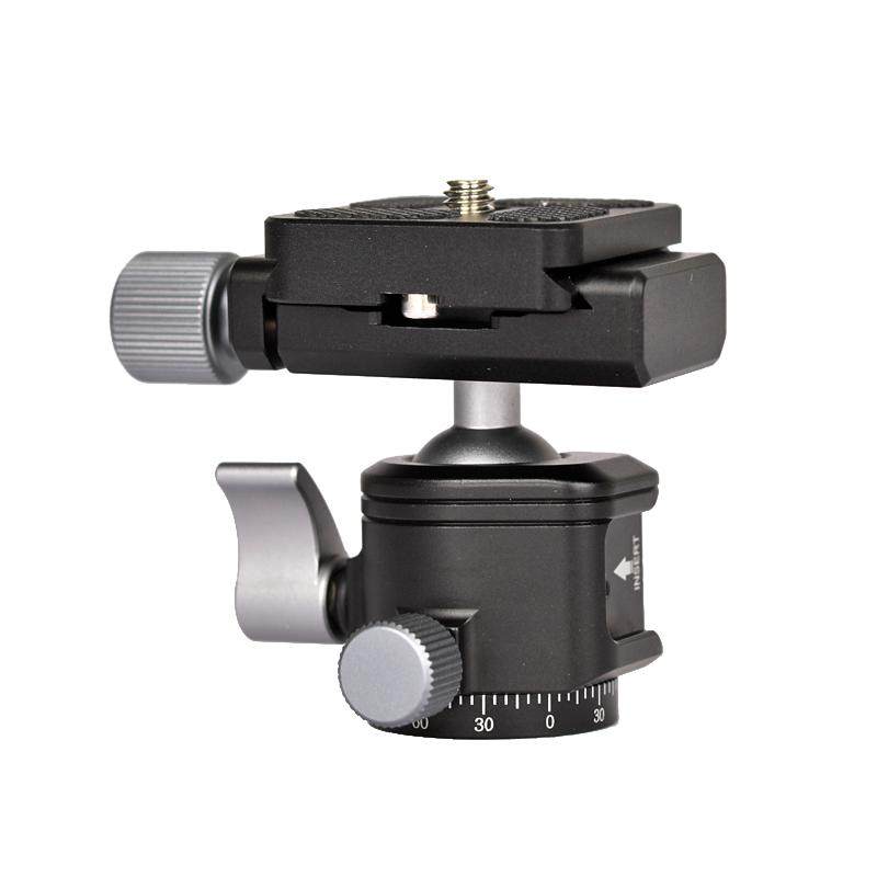 优码创金属万向快装板冷靴云台拓展补光灯迷你球台微单反相机直播,淘宝优惠券,粉丝福利购,淘宝优惠卷