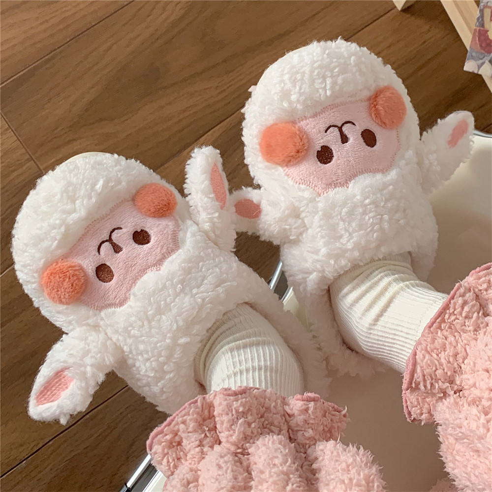 【清仓特价断码合集】男女冬季棉拖鞋卡通可爱保暖防滑居家月子鞋